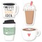 Big Dot of Happiness But First, Coffee - DIY Shaped Cafe Themed Party Cut-Outs - 24 Count
